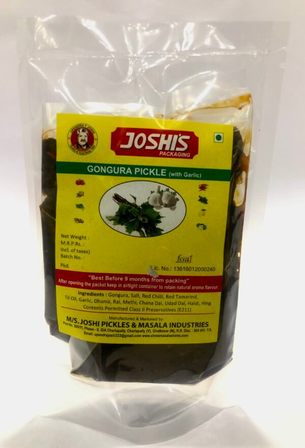 Gongura Garlic